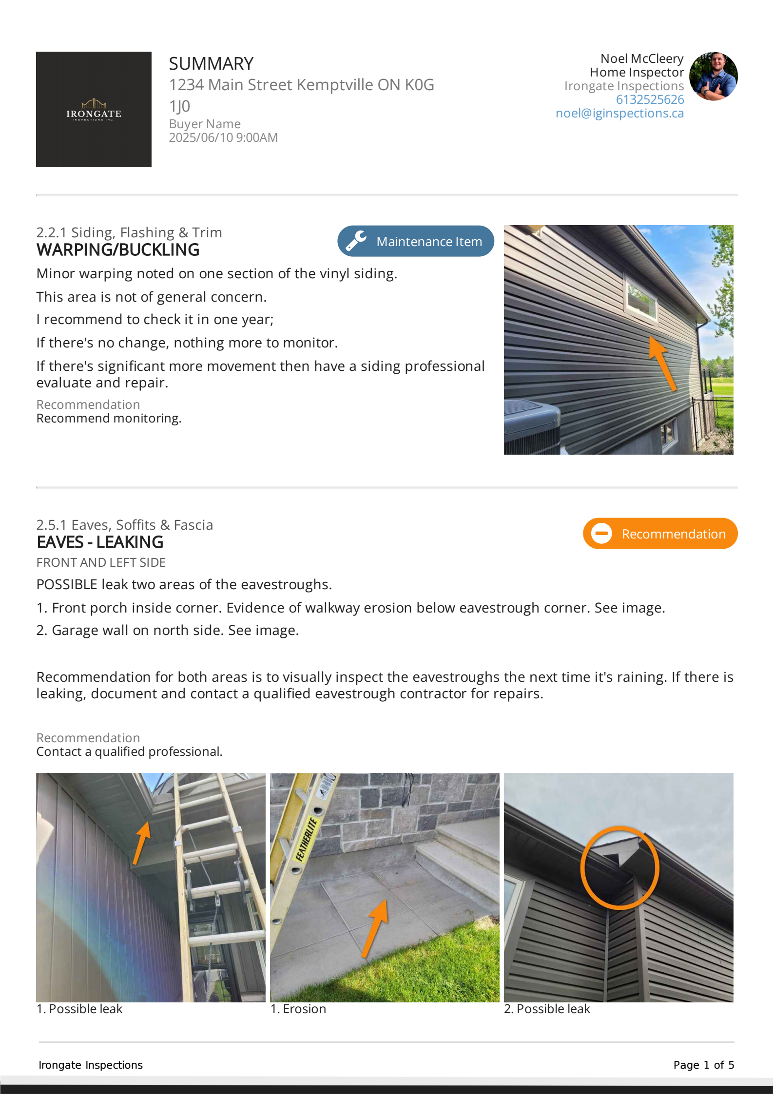 New Home Construction Inspections